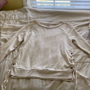 Aerie Cream Sweatshirt